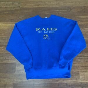 Vintage St. Louis Rams Crewneck